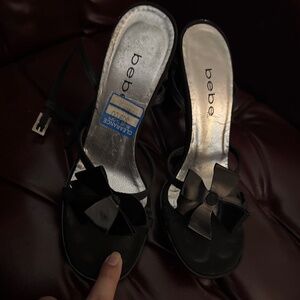 Bebe Bow Heels